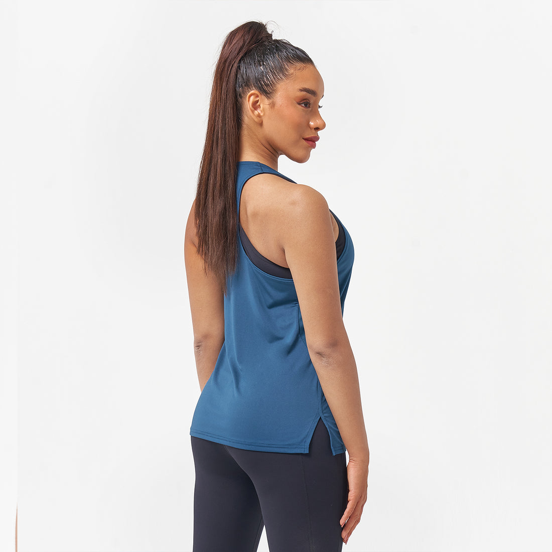 ESSENTIAL TANK TOP - TEAL